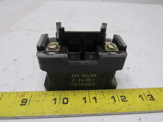 General Electric 22D151G002 NEMA Size 0 110/92V 50/60Hz Vertical Magnet Coil