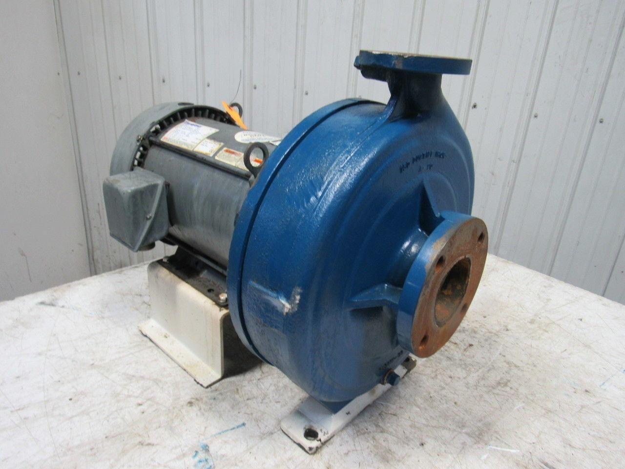 Ingersoll Dresser D824 3x1.5x13 Centrifugal Pump 7.5 Hp. 208-230/460V 1740 RPM