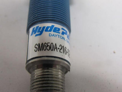 Hyde Park SM650A-216-12 12-24VDC 1-2" Range 18mm Prox Sensor NC Output