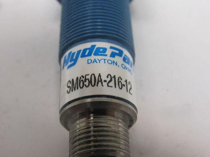 Hyde Park SM650A-216-12 12-24VDC 1-2" Range 18mm Prox Sensor NC Output