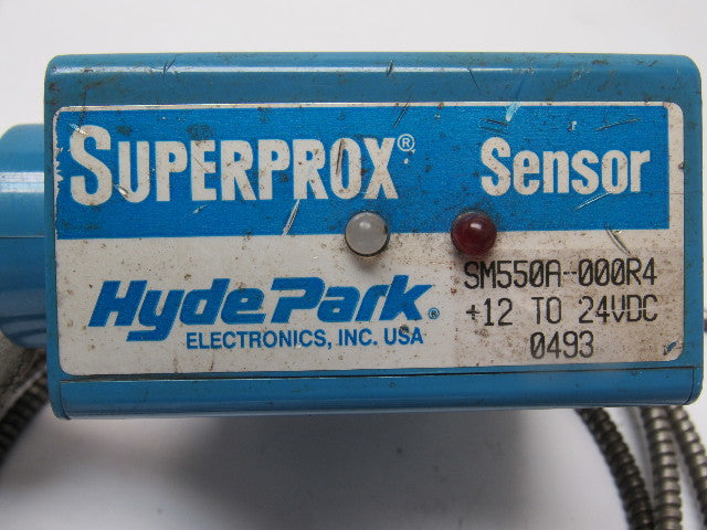 Hyde Park SM550A-000R4 12-24VDC Superprox Remote Proximity Sensor