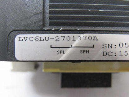 Watlow LV-C6-L-U-2701-370A Temperature Control 120V