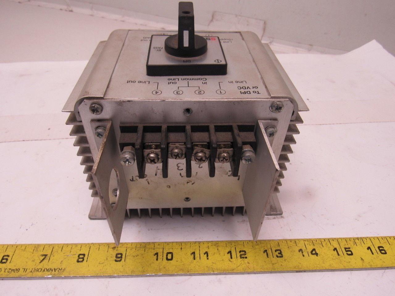 Measurlogic Inc. BPSW25A Inverter Bypass Switch 25A 600V