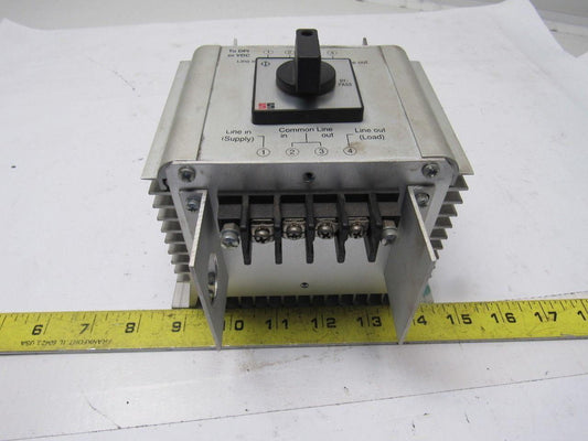 Measurlogic Inc. BPSW25A Inverter Bypass Switch 25A 600V