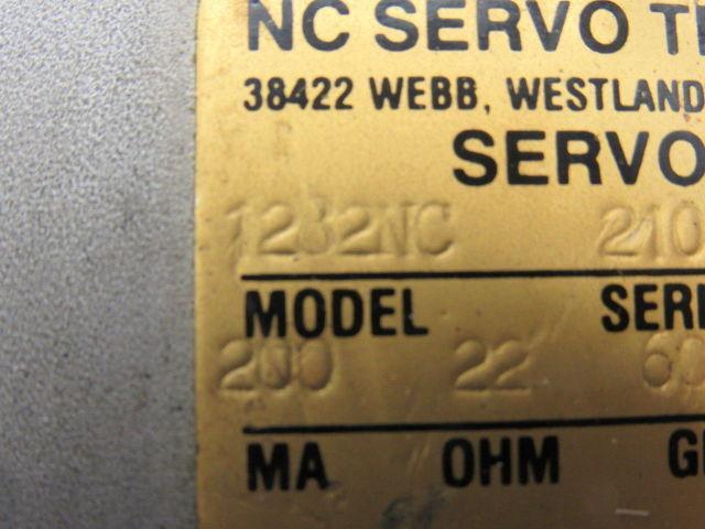 Peqasus 1282NC Hydraulic Servo Valve 22 Ohm 60GPM