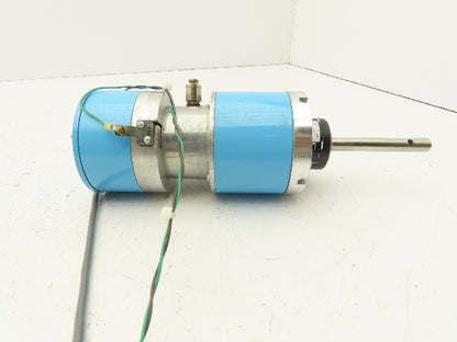 Pacific Scientific 2VM62-024-4 24V Low Inertia PMDC Servomotor 3/8"x2-7/8" Shaft