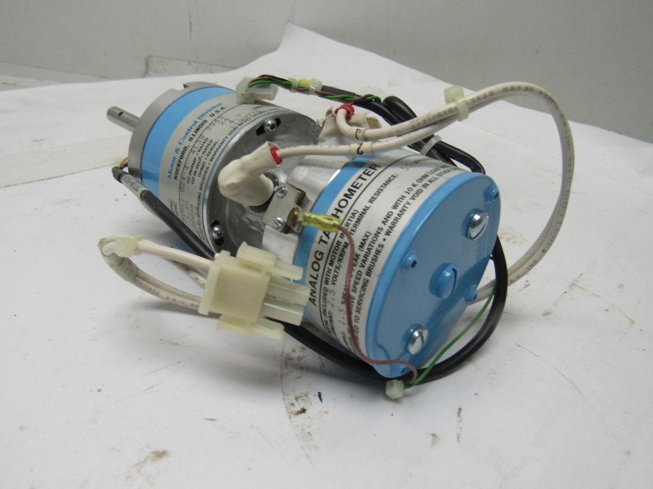 Pacific Scientific 2VM62-024-4 24V Low Inertia PMDC Servomotor 3/8"x2-7/8" Shaft