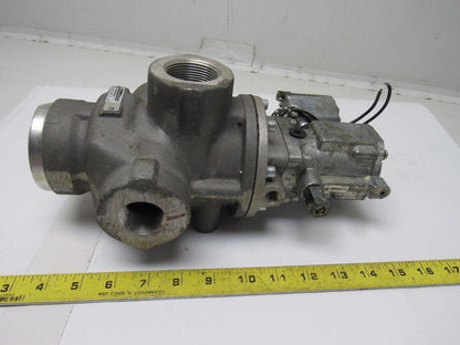 Parker/Schrader Bellows N3857600253 Pneumatic Valve 1"NPT 115V Coil Pilot Valve