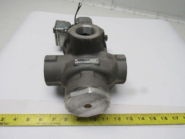 Parker/Schrader Bellows N3857600253 Pneumatic Valve 1"NPT 115V Coil Pilot Valve