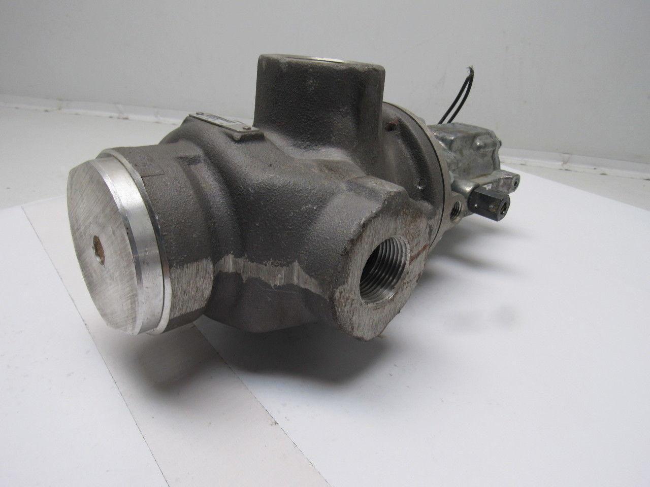 Parker/Schrader Bellows N3857600253 Pneumatic Valve 1"NPT 115V Coil Pilot Valve