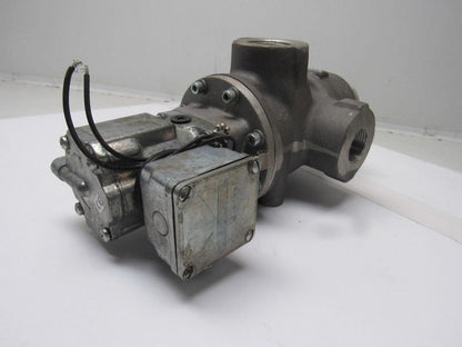 Parker/Schrader Bellows N3857600253 Pneumatic Valve 1"NPT 115V Coil Pilot Valve