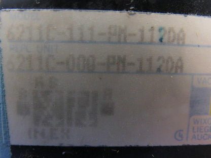 MAC 6211C-111-PM-112DA 4/2 Single Solenoid Operated Control Valve 120V Coil