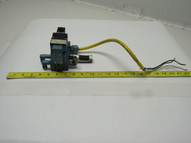 MAC 6211C-111-PM-112DA 4/2 Single Solenoid Operated Control Valve 120V Coil
