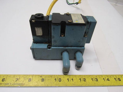 MAC 6211C-111-PM-112DA 4/2 Single Solenoid Operated Control Valve 120V Coil