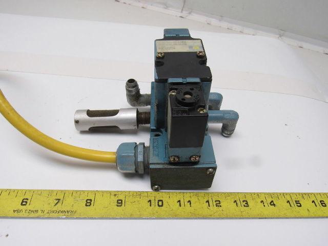 MAC 6211C-111-PM-112DA 4/2 Single Solenoid Operated Control Valve 120V Coil