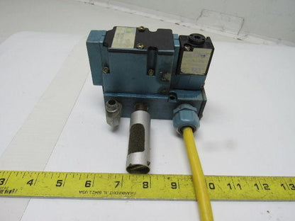 MAC 6211C-111-PM-112DA 4/2 Single Solenoid Operated Control Valve 120V Coil