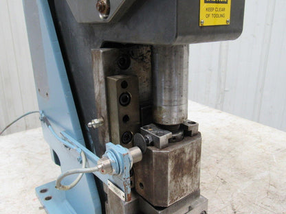 BTM Tog-L-Loc P-10-FM 3" Stroke 10 Ton Pneumatic Air Toggle Punch Press