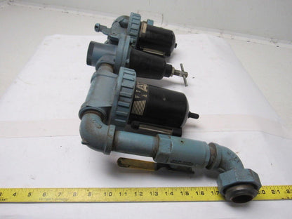 Watts Fluidair 250PSI Max FRL Filter Regulator Lubricator Assembly 1" Pipe