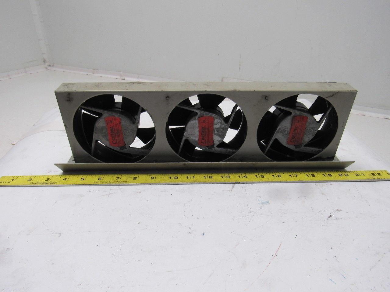 Centaur CT3B55B 100V 50/60Hz 106mm Square Cooling Fan Mounted In Tray