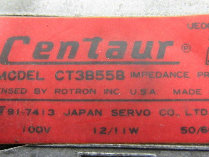 Centaur CT3B55B 100V 50/60Hz 106mm Square Cooling Fan Mounted In Tray