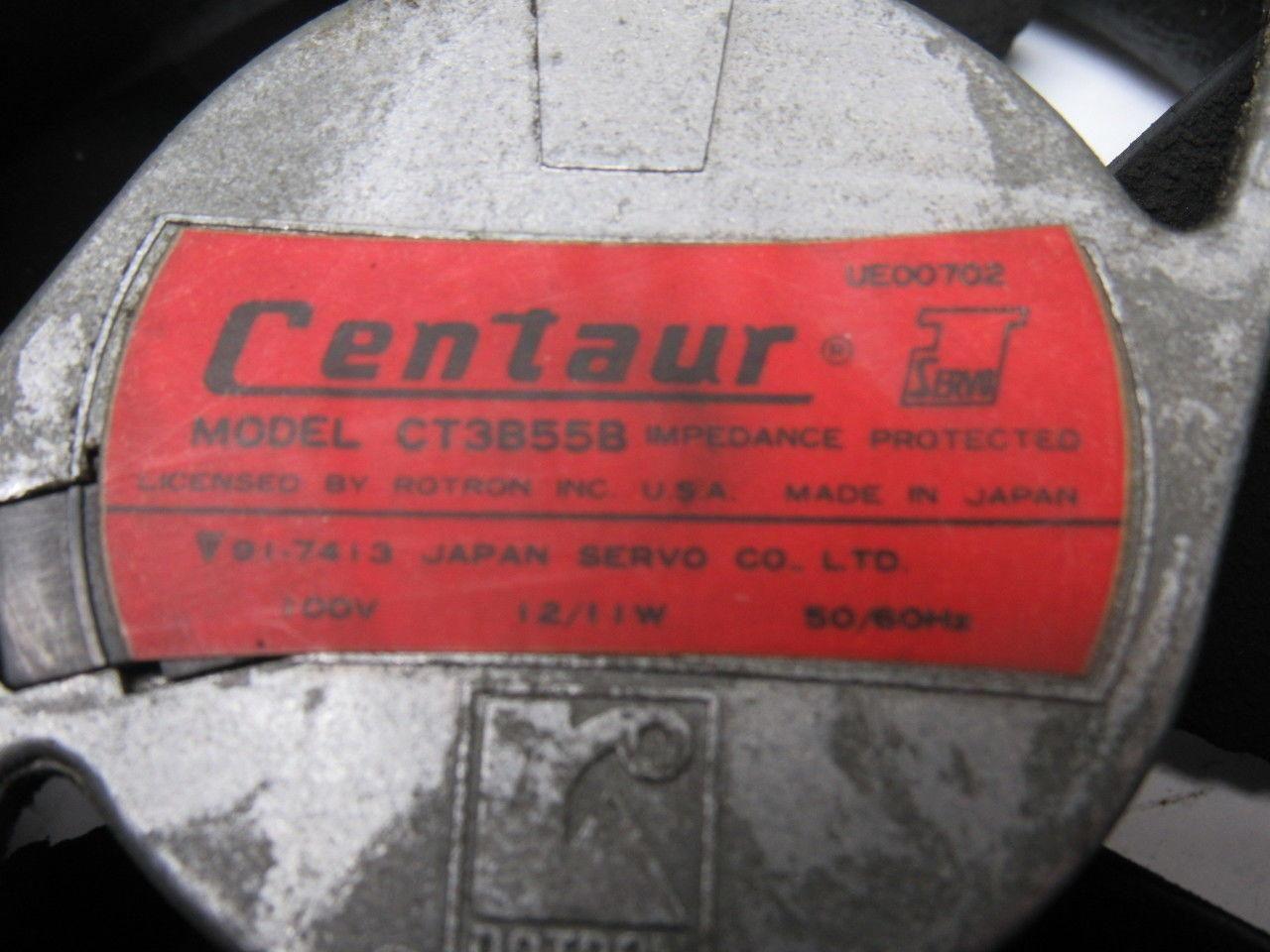 Centaur CT3B55B 100V 50/60Hz 106mm Square Cooling Fan Mounted In Tray