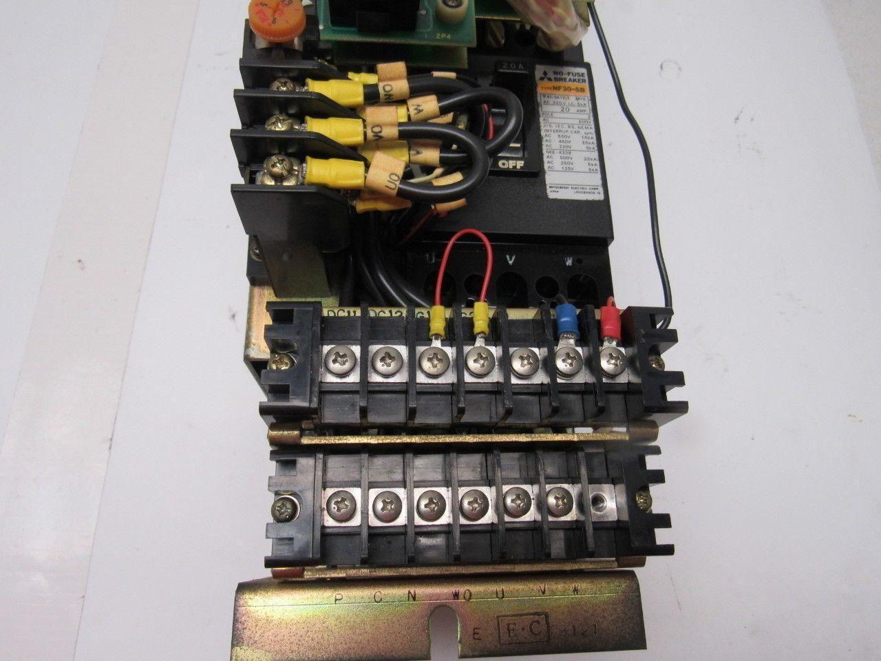Mitsubishi ZOFUKU SA20C-1 DWC-80 Wire EDM Electrical Board Breaker