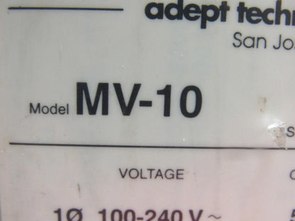 Adept Technology 30340-40000 MV-10 10 Slot Rack Power Supply Chassis 100-240V