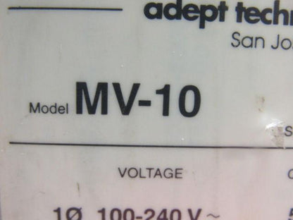 Adept Technology 30340-40000 MV-10 10 Slot Rack Power Supply Chassis 100-240V