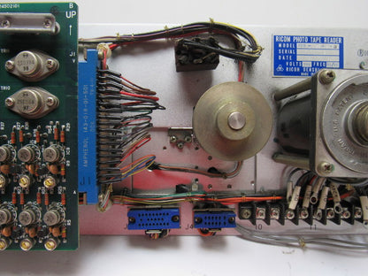 Ricom PTR-210-B-B Photo Tape Reader 100V