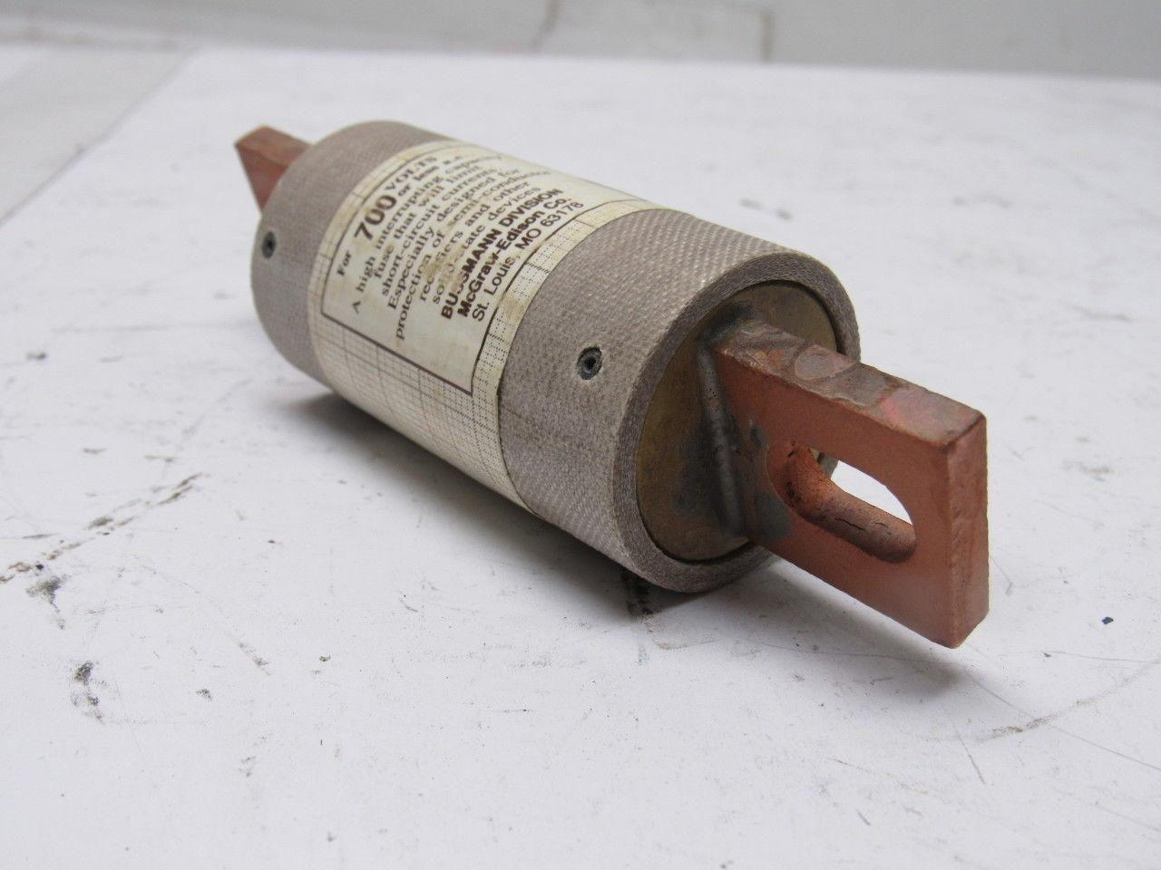 Buss Tron KBP125 Rectifier Fuse 125 Amp 700V Or Less