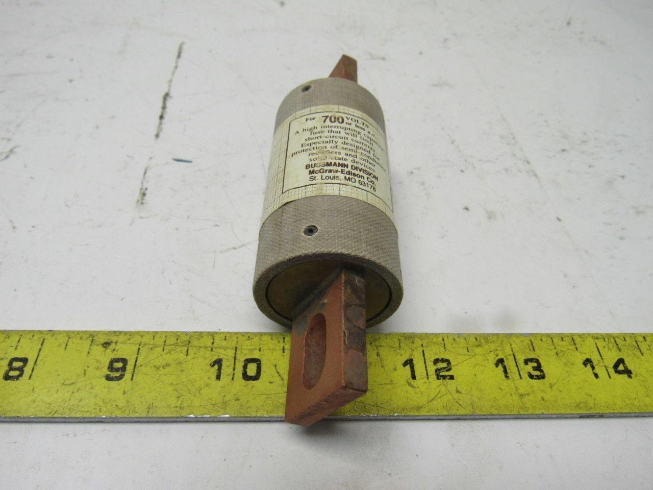 Buss Tron KBP125 Rectifier Fuse 125 Amp 700V Or Less