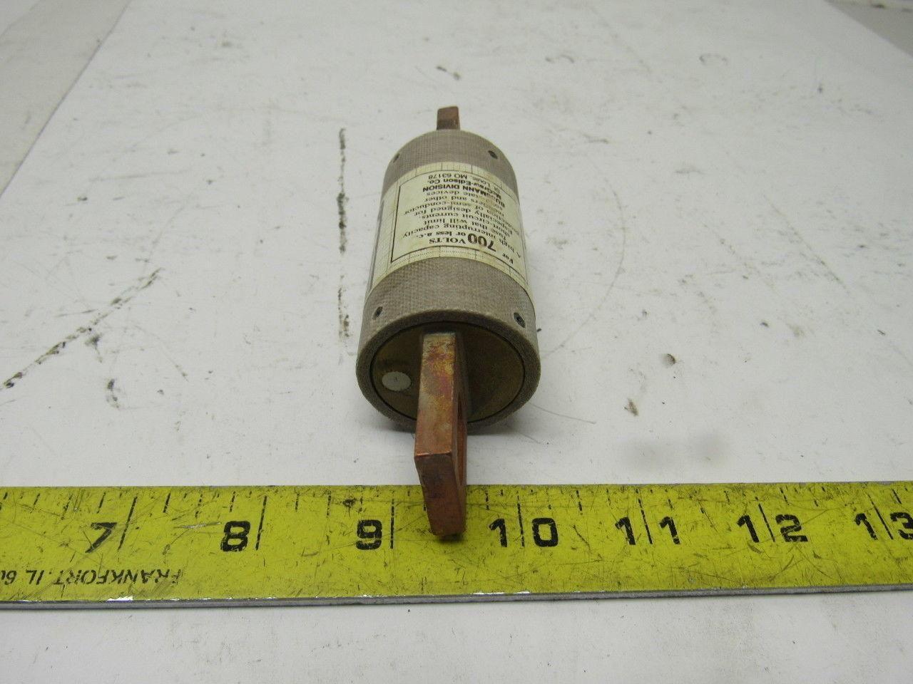 Buss Tron KBP125 Rectifier Fuse 125 Amp 700V Or Less