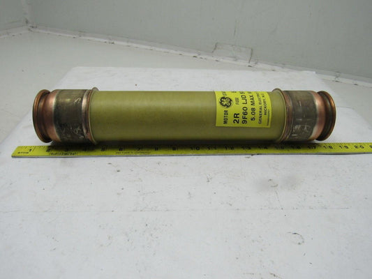 GE General Electric 9F60LJD502 2R EJ-2D 5.08 MAX kV Motor Starter Ferrule Fuse