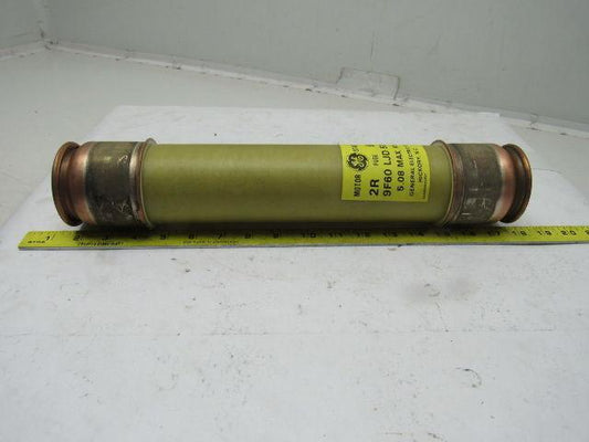 GE General Electric 9F60LJD502 2R EJ-2D 5.08 MAX kV Motor Starter Ferrule Fuse