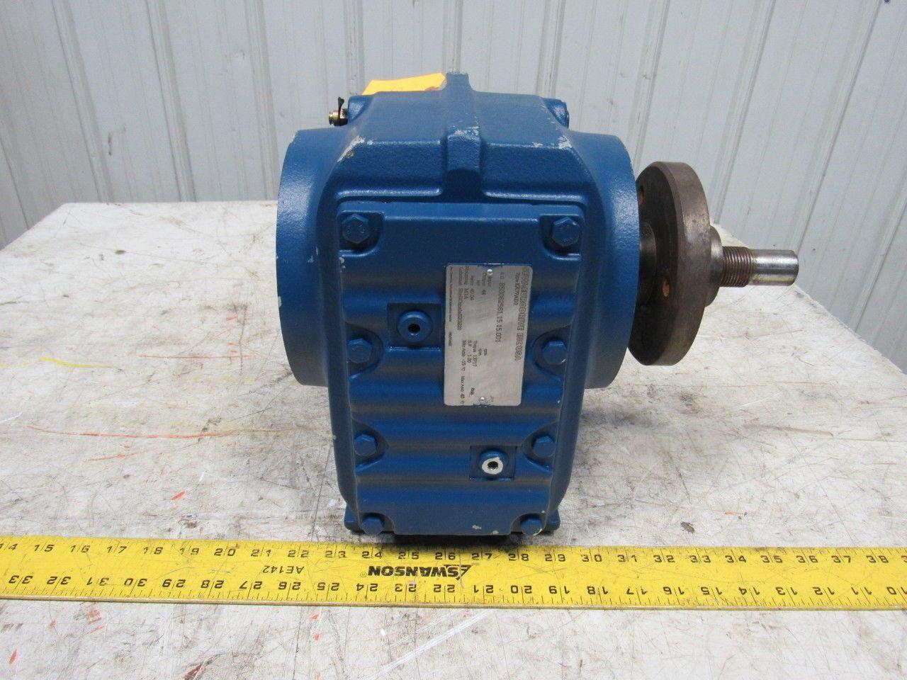 Sew Eurodrive KA77AD3 40:1 44RPM Out 13,717 Ft/Lbs Torque Left Hand Gear Reducer