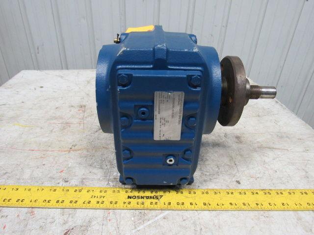 Sew Eurodrive KA77AD3 40:1 44RPM Out 13,717 Ft/Lbs Torque Left Hand Gear Reducer