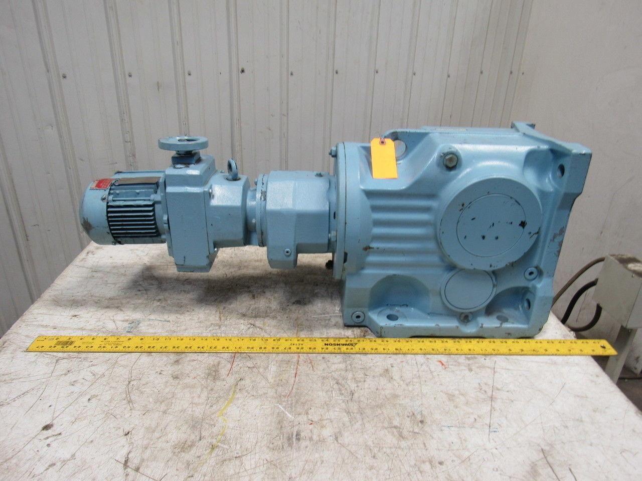 Sew Eurodrive K97R63D16DT71C4 4019:1 LH 30,955# Output 230YY/460Y  Gear Motor