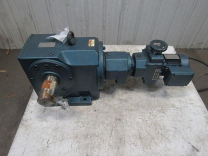 Sew Eurodrive K96R63D16DT71D4 4259:1 26500# Output LH VariSpeed Reducer 230/460V