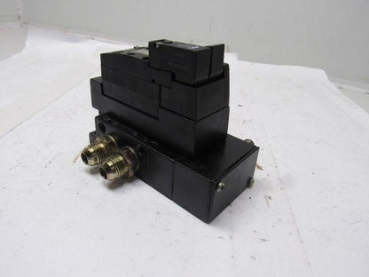 Rexroth Mecman 262-170-101-0 Pneumatic Valve W/262-108-110-0  Base 24VDC Coil