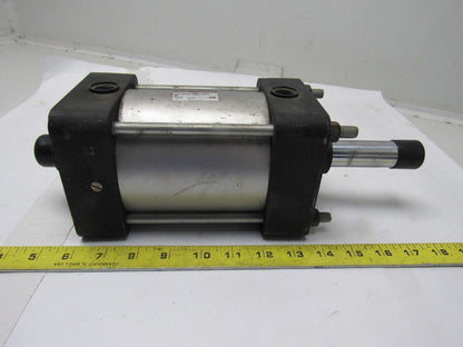 SMC NCA1WB400-0300-XA26F 4" Bore 1" Single Rod 3" Dual Stroke Push Pull Cylinder