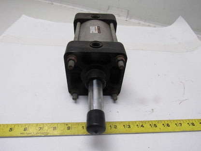 SMC NCA1WB400-0300-XA26F 4" Bore 1" Single Rod 3" Dual Stroke Push Pull Cylinder