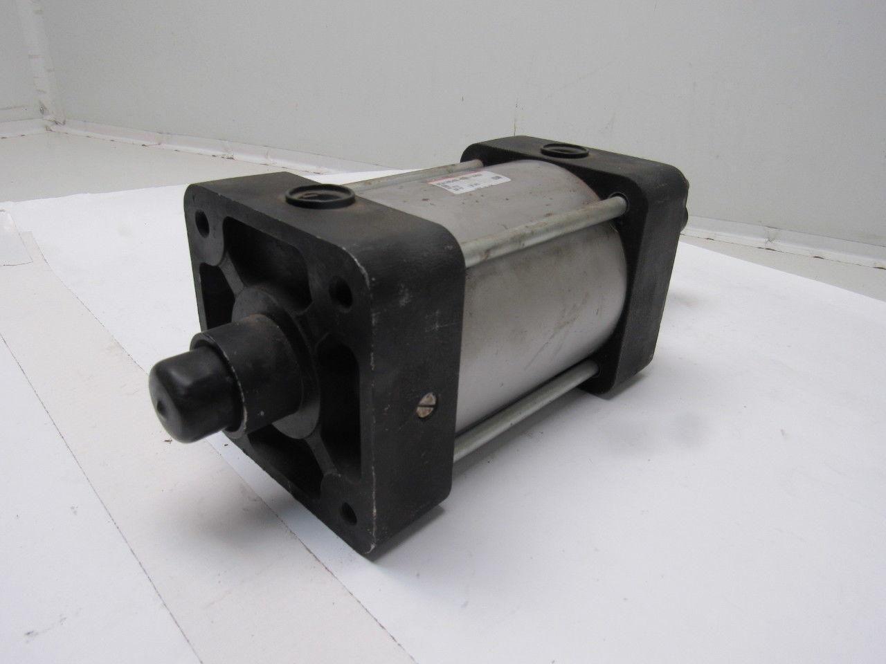 SMC NCA1WB400-0300-XA26F 4" Bore 1" Single Rod 3" Dual Stroke Push Pull Cylinder