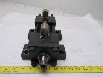 Parker 2-1/2" Bore 1-1/2" Stroke Series 2H Double Ended Hydraulic Cylinder