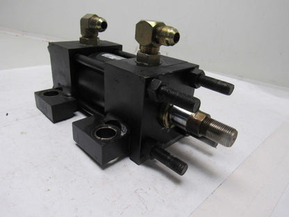 Parker 2-1/2" Bore 1-1/2" Stroke Series 2H Double Ended Hydraulic Cylinder