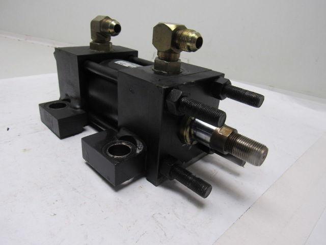 Parker 2-1/2" Bore 1-1/2" Stroke Series 2H Double Ended Hydraulic Cylinder