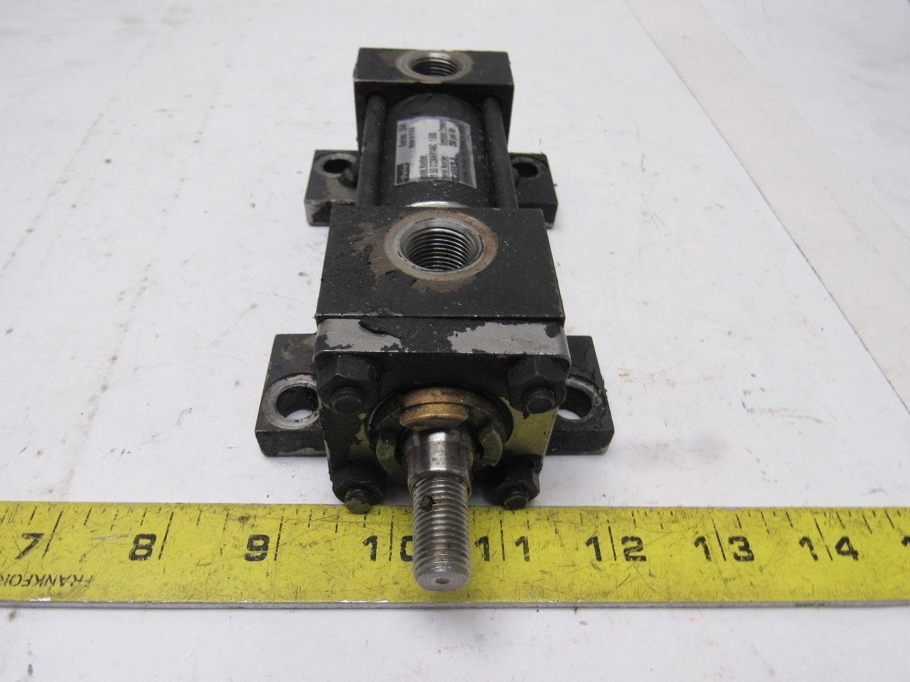 Parker 01.50 CC2ANR14AC 1.500 Pneumatic Air Cylinder 1-1/2" Bore 1-1/2" Stroke