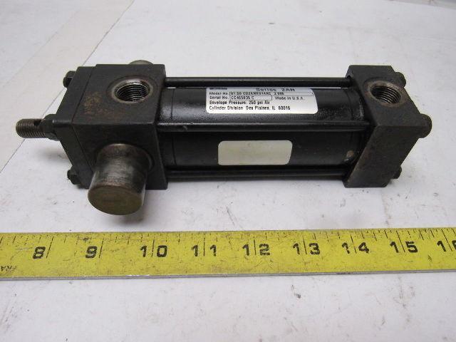 Parker 01.50 CD2ANRS14AC 3.000 Pneumatic Air Cylinder 1-1/2" Bore 1-1/2" Stroke
