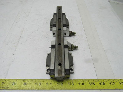 Star 1651-294-20 11-5/8" L Linear Rail W/2 Bearing Block Carriages