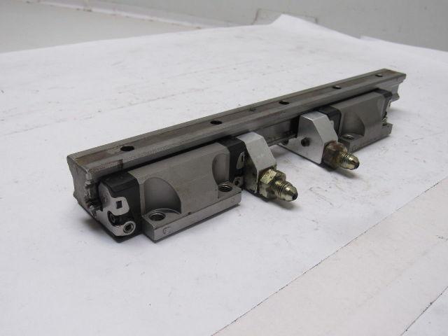 Star 1651-294-20 11-5/8" L Linear Rail W/2 Bearing Block Carriages