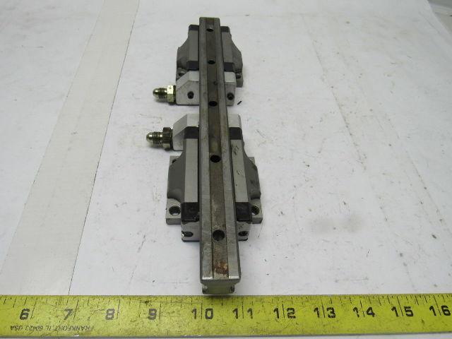 Star 1651-294-20 11-5/8" L Linear Rail W/2 Bearing Block Carriages